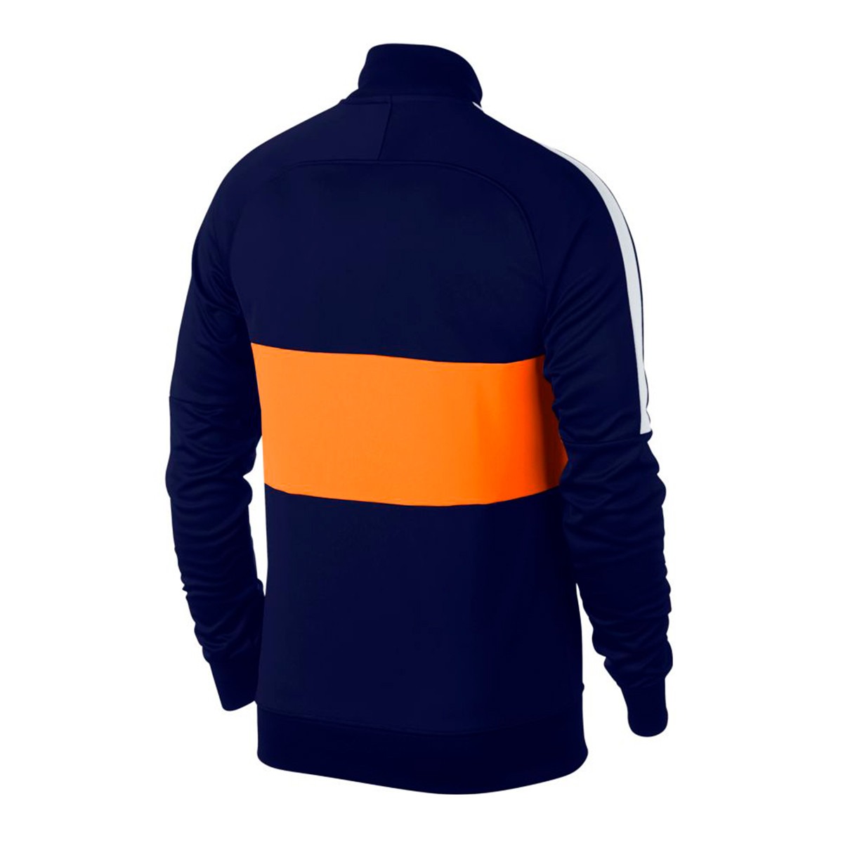 nike football academy track top in orange