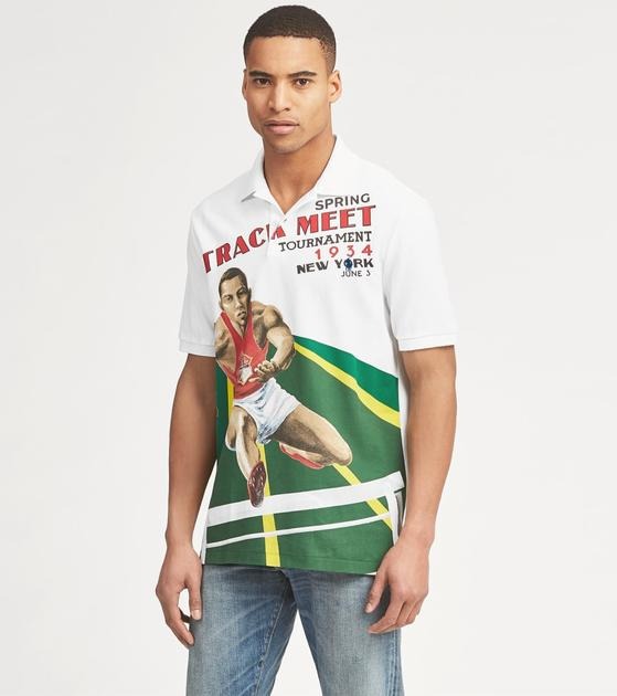 custom slim fit mesh polo